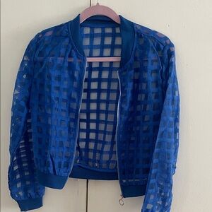 Blue Sheer Women's Jacket